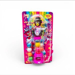 Vintage 1998 Lisa Frank Hollywood Bear Flix Gumball Machine